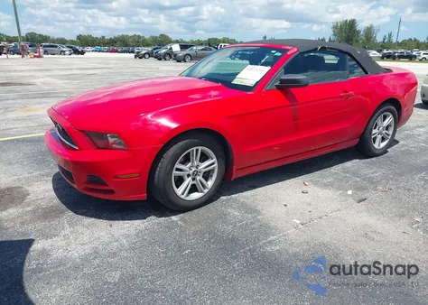 2013 Ford Mustang V6 from USA, damaged, VIN 1ZVBP8EM3D5224738